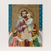 バチカン・モケットを受け取った聖ヨセフ即位 ジグソーパズル (縦)