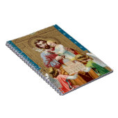 バチカン・モケットを受け取った聖ヨセフ即位 ノートブック (右側)