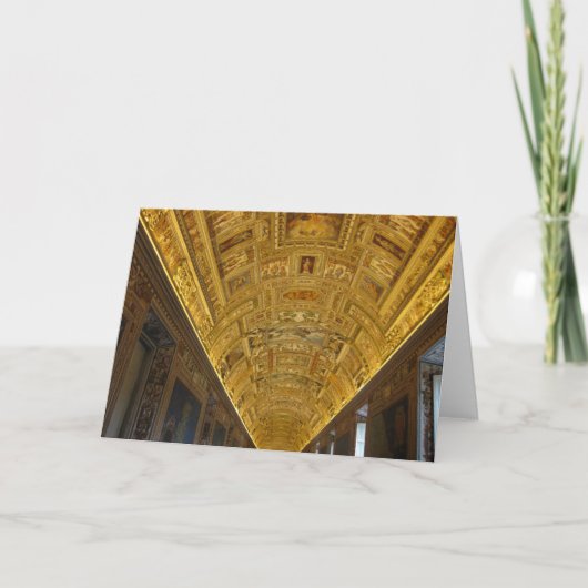 バチカン、ローマ、イタリアの挨拶状 カード (正面)