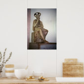 バチカン、聖ペテロの像 ポスター (キッチン)