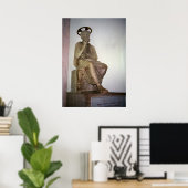 バチカン、聖ペテロの像 ポスター (ホームオフィス)