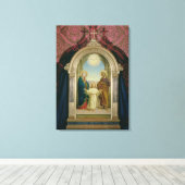 バチカン， 1898 （パネルのテンペラ） キャンバスプリント (インサイチュ (ウッドフロア))