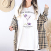 バチクラブパープルカクテルガールズトリップカスタマイズ Tシャツ
