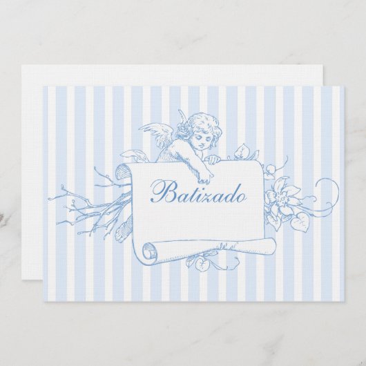 バチザド 招待状 (正面/裏面)