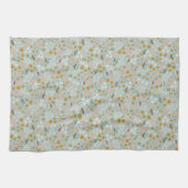 バチバチと花キッチンタオル キッチンタオル (横)