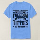 バチュラーパーティおもしろいその私の自由の最後の日Ba Tシャツ (デザイン正面)