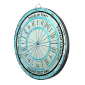 バチュラーパーティおもしろいとゲームの規制 ダーツボード (正面右)