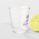 バチュラーパーティの最後の自由の味パーソナライズされた ショットグラス (左)