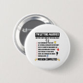 バチュラーパーティの課題 – おもしろい Groom Challenge 缶バッジ (正面&裏面)