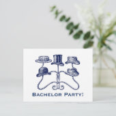 バチュラーパーティはがき ポストカード (スタンド正面)