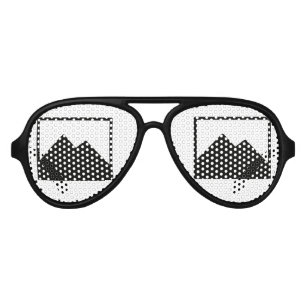 バチュラーパーティアビエーターパーティーシェードテンプレート アビエーターサングラス