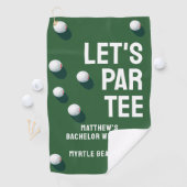 バチュラーパーティカスタムゴルフTRIPレッツパーティー ゴルフタオル (インサイチュ)