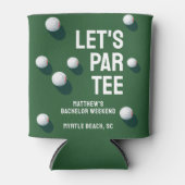 バチュラーパーティカスタムゴルフTRIPレッツパーティー 缶クーラー (正面)