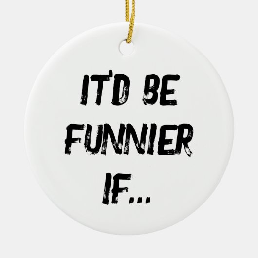 バチュラーパーティギフトオーナメントSc0bデザイン セラミックオーナメント (正面)