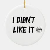 バチュラーパーティギフトオーナメントSc0bデザイン セラミックオーナメント (裏面)