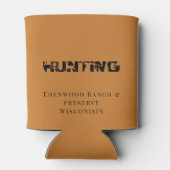 バチュラーパーティクーラーボックス | アメリカ国旗の上にバック 缶クーラー (裏面)