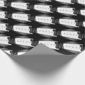 バチュラーパーティグロムスマンチームグルームブラックtuxedo ラッピングペーパー (角)