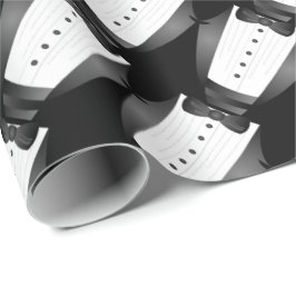 バチュラーパーティグロムスマンチームグルームブラックtuxedo ラッピングペーパー