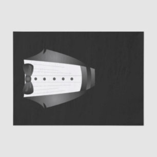 バチュラーパーティグロムスマンチームグルームブラックtuxedo 薄葉紙