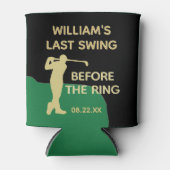 バチュラーパーティゴルファー名日最終スイング 缶クーラー (正面)