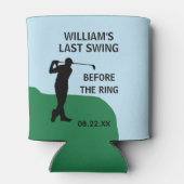 バチュラーパーティゴルファー名日最終スイング 缶クーラー (裏面)