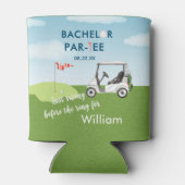 バチュラーパーティゴルファー名日最終スイング 缶クーラー (裏面)