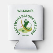 バチュラーパーティゴルファー名最後のスイング 缶クーラー (裏面)