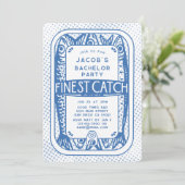 バチュラーパーティシンプル魚釣りガイズウィークエンドトリップ 招待状 (スタンド正面)