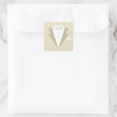 バチュラーパーティスーツのシール スクエアシール (バッグ)