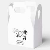 バチュラーパーティチーム結婚グルーム フェイバーボックス (オープン)