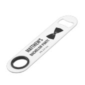 バチュラーパーティツキセドボウタイ結婚式の引き出物 スピード栓抜き (正面アングル)