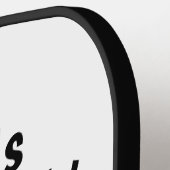 バチュラーパーティツキセドボウタイ結婚式の引き出物 ピックルボールラケット (左詳細)