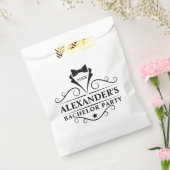 バチュラーパーティブラックタイ フェイバーバッグ (封をした状態)