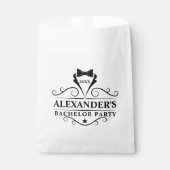 バチュラーパーティブラックタイ フェイバーバッグ (正面)