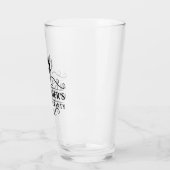 バチュラーパーティブラックタイ – 選択文字色 –  タンブラーグラス (左)