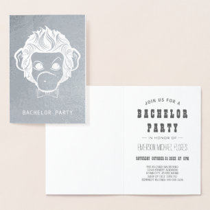 バチュラーパーティミスターモンキーシルバー 箔カード