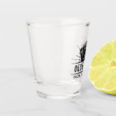 バチュラーパーティモダントランプのポーカー遊ズカードカジノ ショットグラス (左)