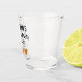バチュラーパーティモダン結婚式の引き出物応援 ショットグラス (右)