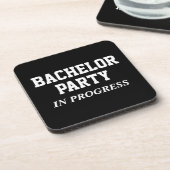 バチュラーパーティ中 コースター (左側)