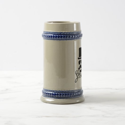 バチュラーパーティ及び結婚式のためのおもしろいな新郎のギフト ビールジョッキ (中央)