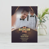 バチュラーパーティ招待状 招待状 (スタンド正面)