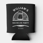 バチュラーパーティ白黒ビール 缶クーラー (裏面)
