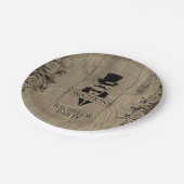 バチュラーパーティ紙プレート ペーパープレート (アングル)