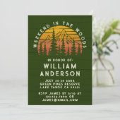 バチュラーパーティ素朴ウィークエンドキャンピングマウンテンズ 招待状 (スタンド正面)