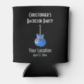 バチュラーパーティ結婚式の引き出物ギター 缶クーラー (正面)