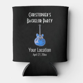 バチュラーパーティ結婚式の引き出物ギター 缶クーラー