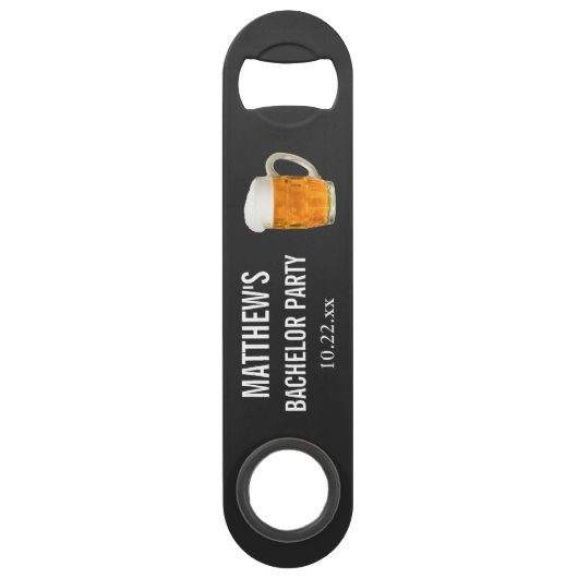 バチュラーパーティ結婚式の引き出物ビール応援 スピード栓抜き (裏面)