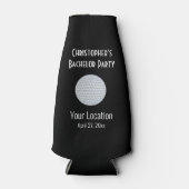 バチュラーパーティ結婚式の引き出物ビール応援 ボトルクーラー (正面)