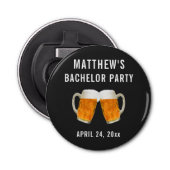 バチュラーパーティ結婚式の引き出物ビール応援 栓抜き (正面)