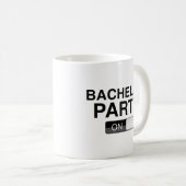 バチュラーパーティ コーヒーマグカップ (正面右)